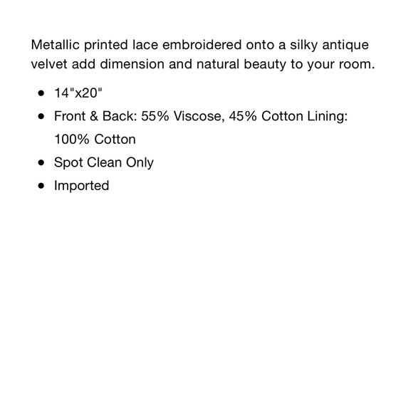 Michael Aram NWT pillow - Picture 9 of 9